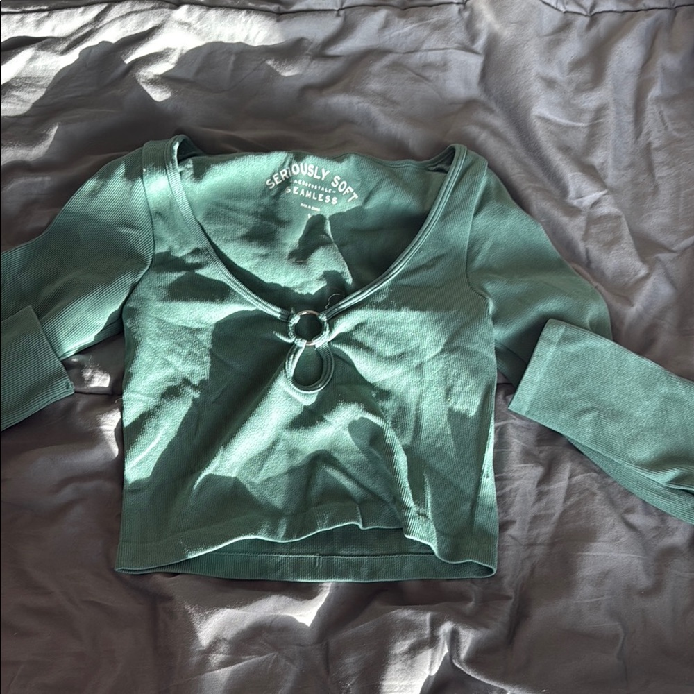 Aeropostale Seriously Soft Teal Top worn once